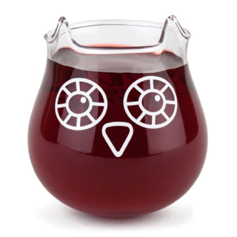 Wise Owl Stemless Wine Glass